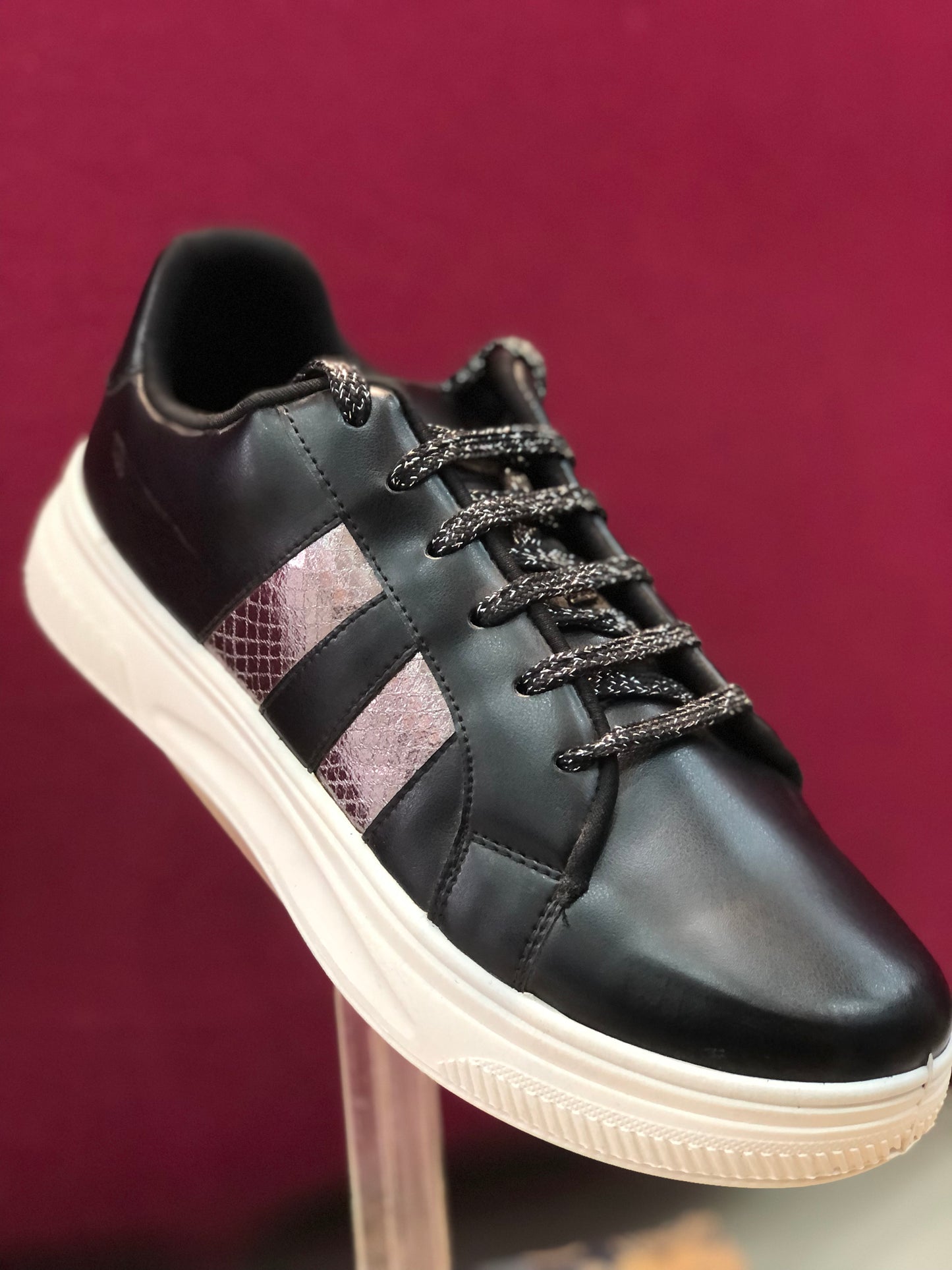 Shaab e Azaadi Sneakers | Black Fashionable Sneakers