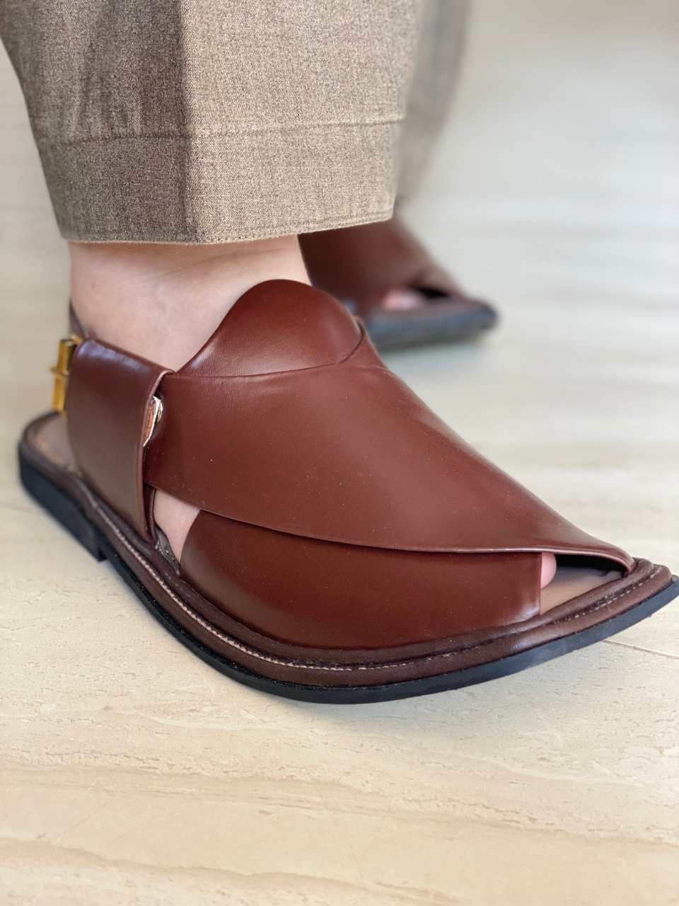 Leather Classic Brown | Handmade
