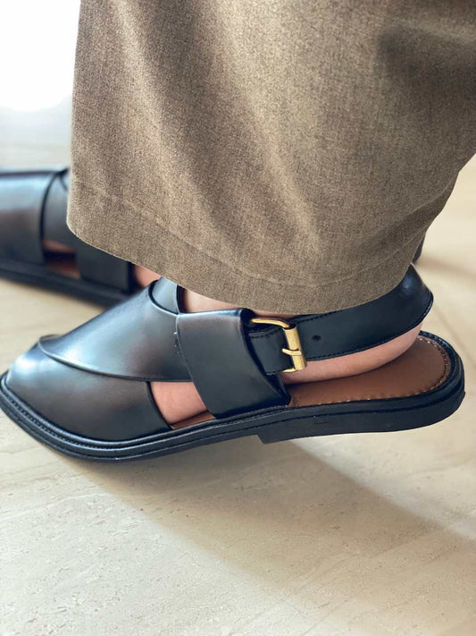 Leather Classic Black | Handmade