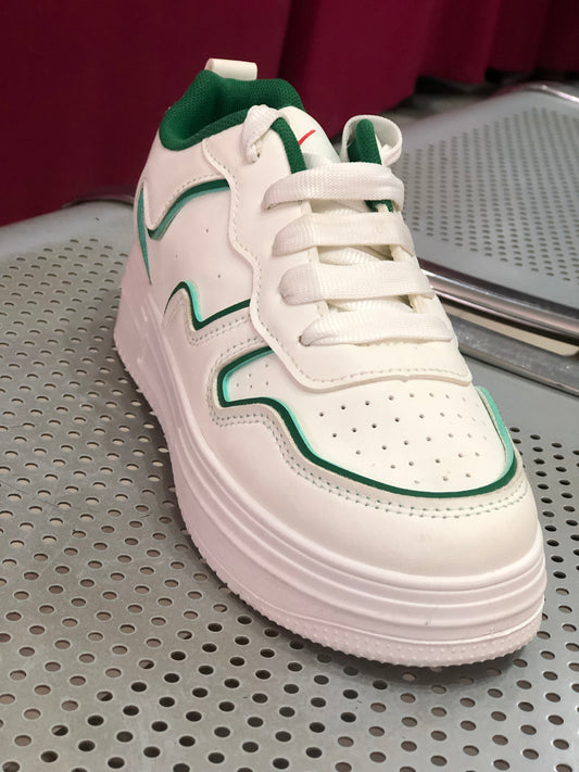 Green Nazakat Sneakers | Trendy & Fashionable Sneakers