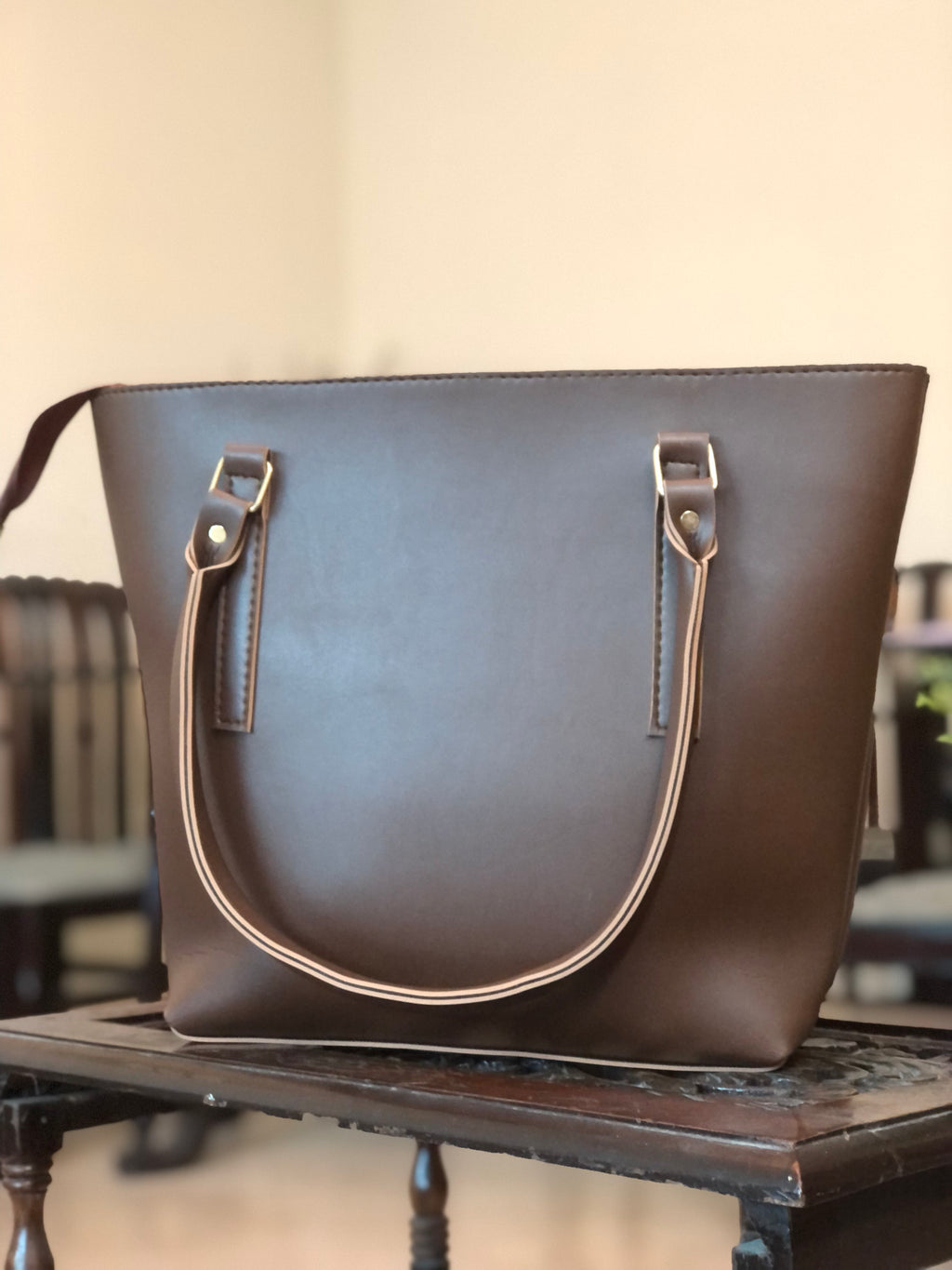 Classic Neutral brown Tote Bag