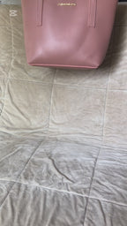 Classic Work Tote Bag Pink