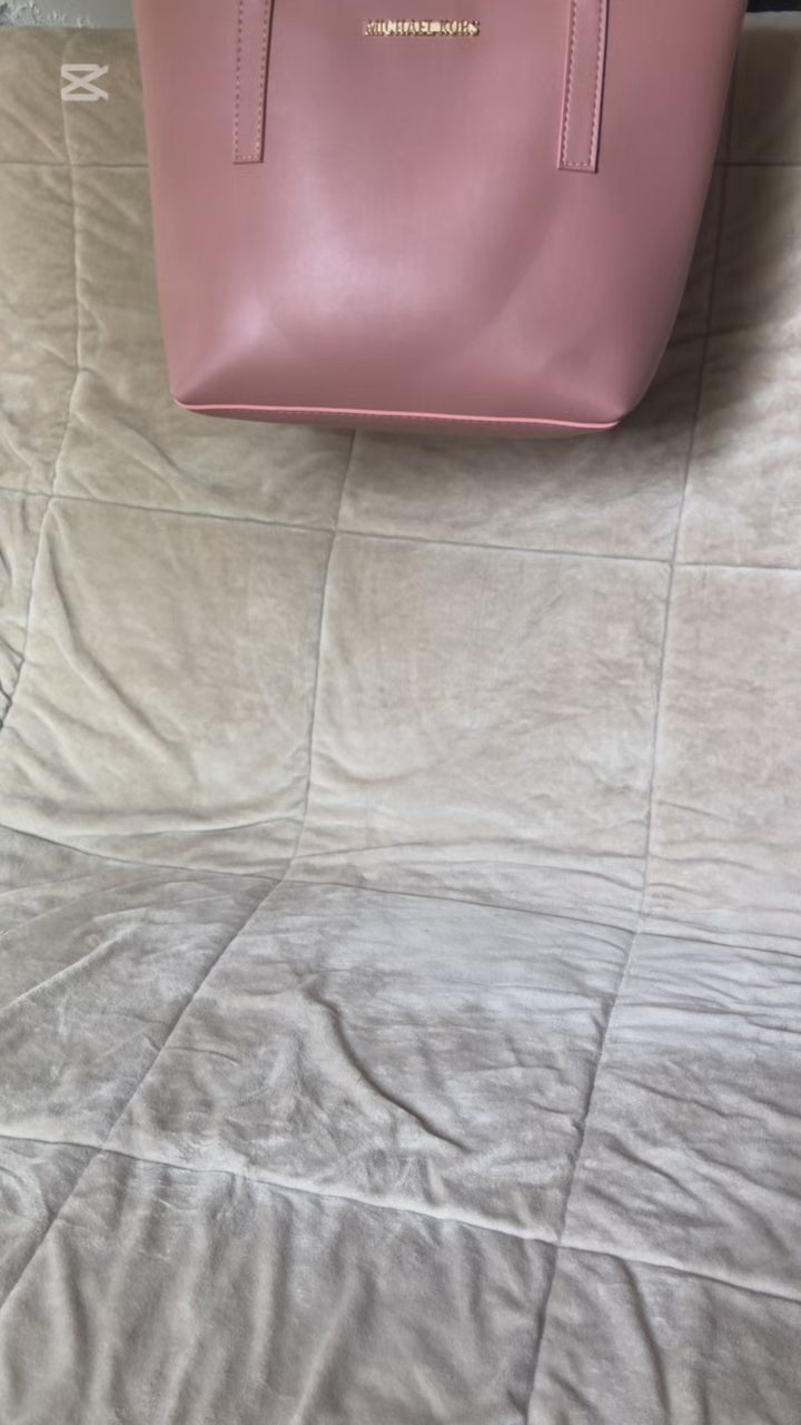 Classic Work Tote Bag Pink