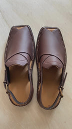 Matte Brown |Peshawari Chappal| Handmade
